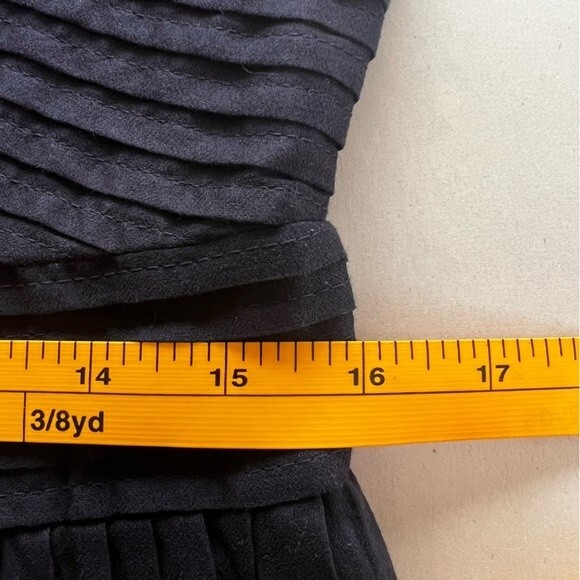 LOFT Midi Dress Black White Size 10 NWT w/flaw‎ - Picture 11 of 12